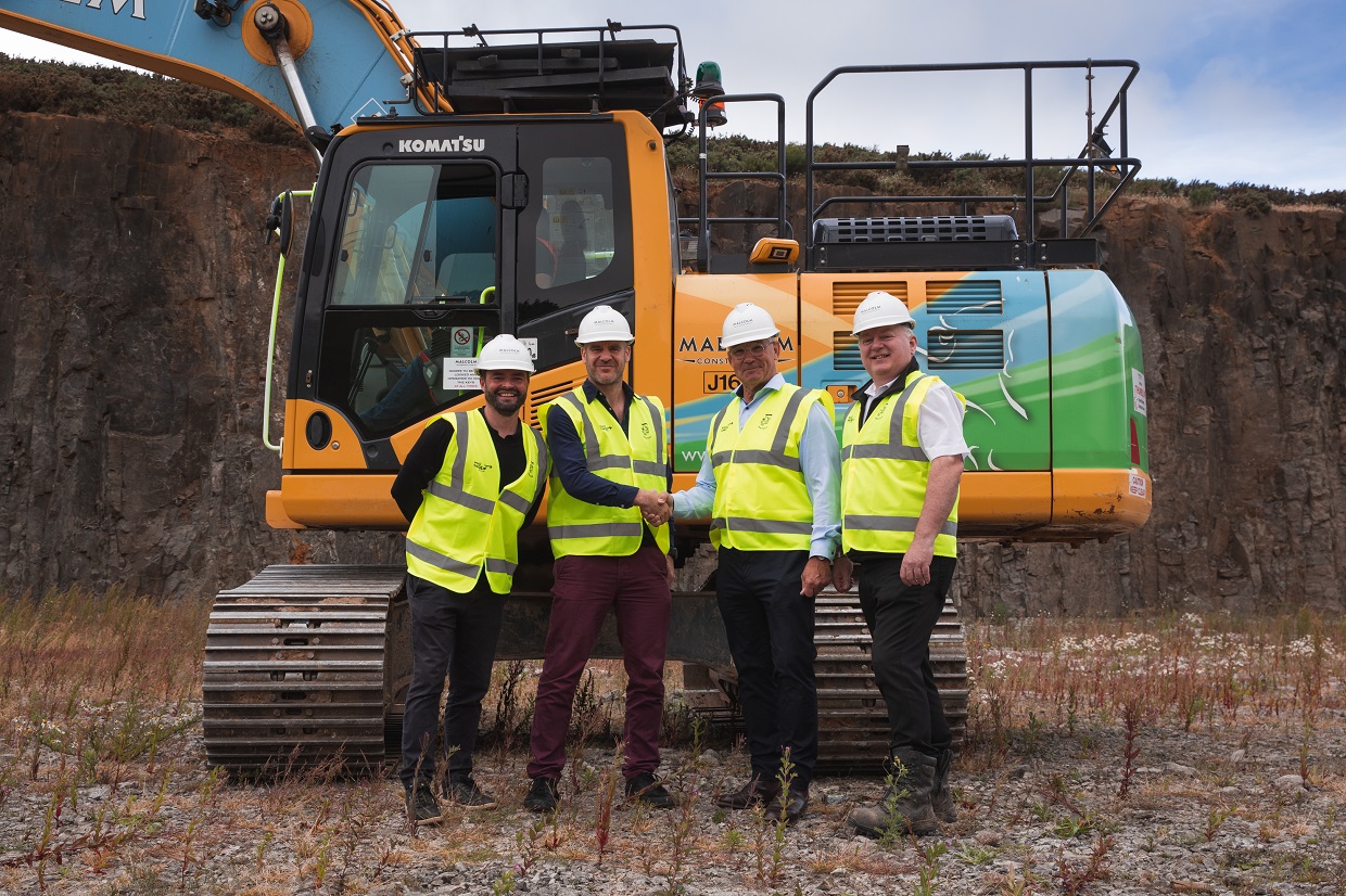 Malcolm Construction begins work at Scotland's first inland surfing destination