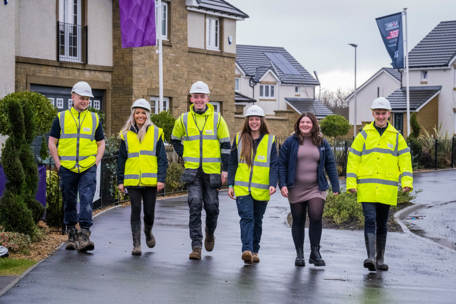 Taylor Wimpey West Scotland shows its support for Scottish Apprenticeship Week