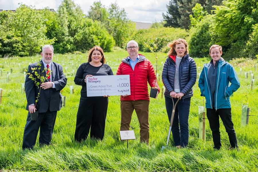 Taylor Wimpey boosts Nelson Park’s Queen’s Green Canopy project