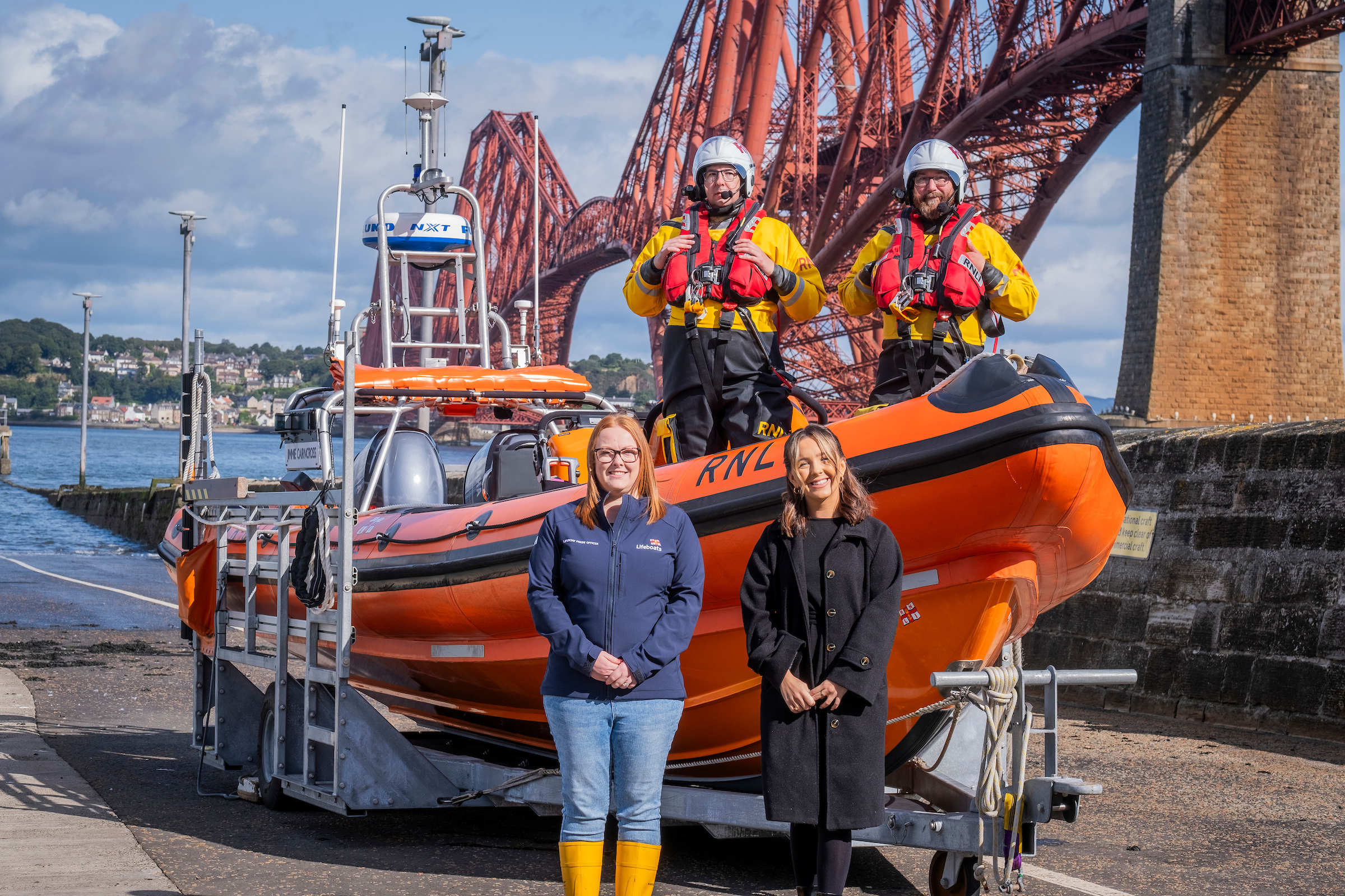 Queensferry RNLI gets further boost from Taylor Wimpey