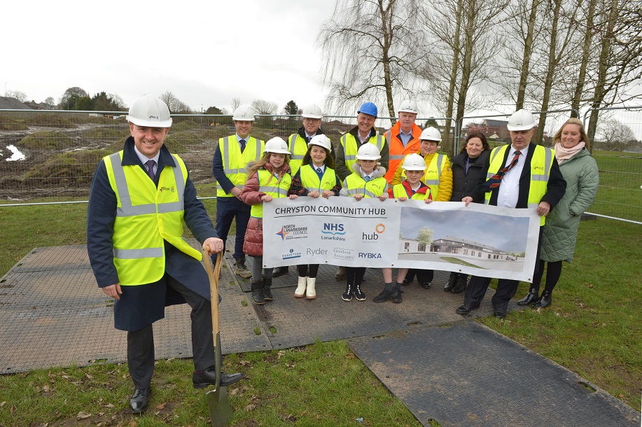 Work starts on new Chryston community hub