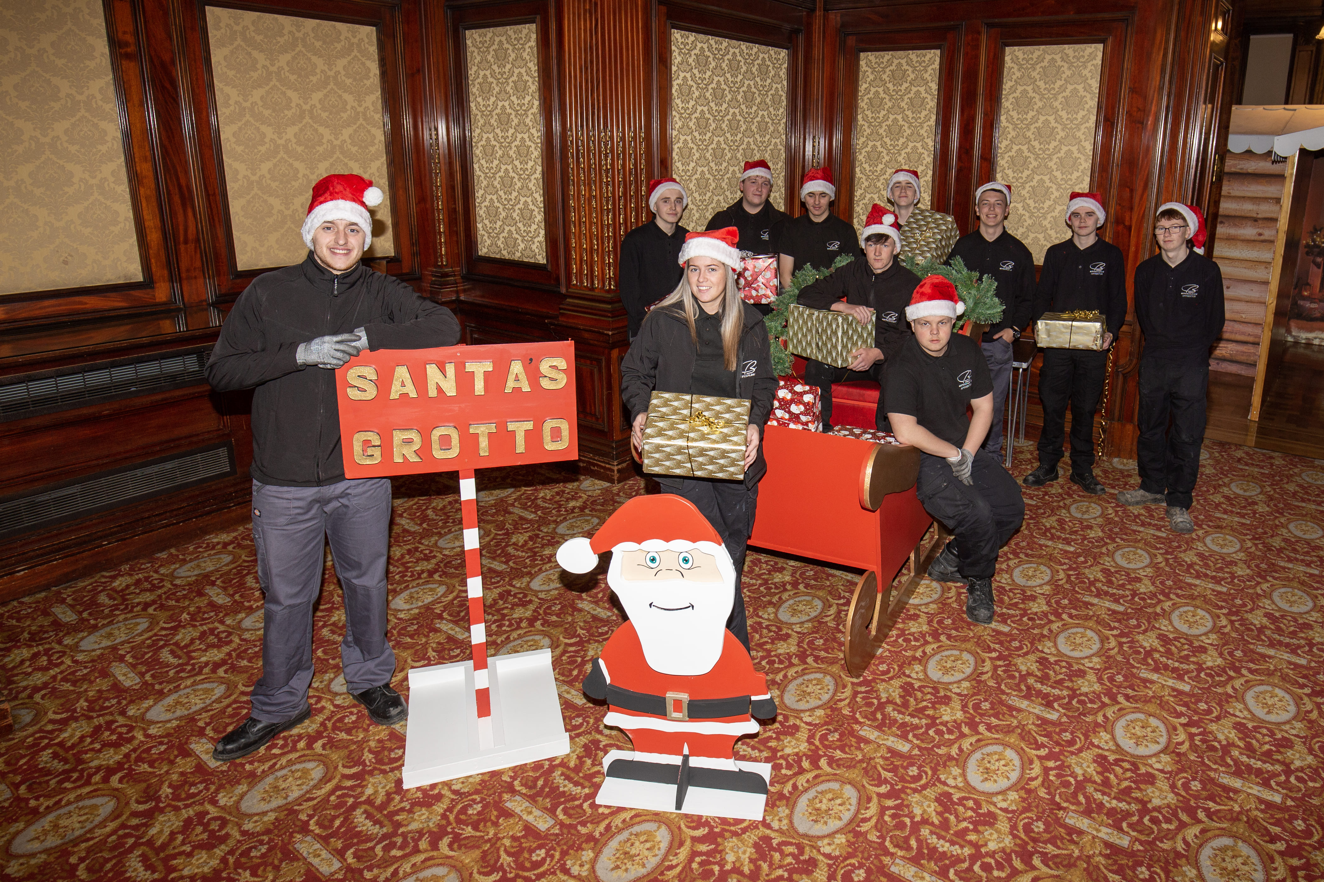 City Building apprentices breathe new life into Glasgow City Chambers Santa’s Grotto