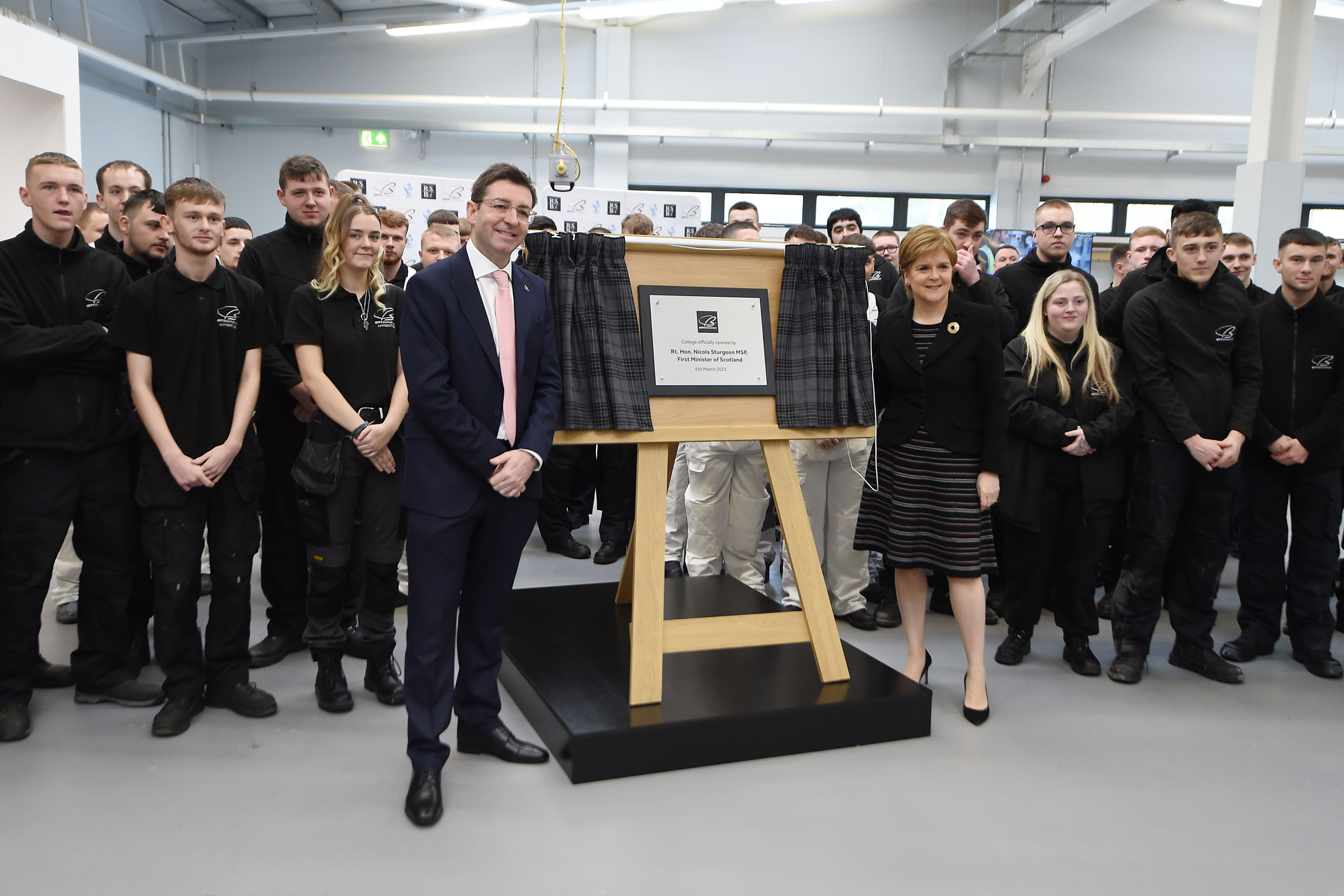 First Minister opens City Building college