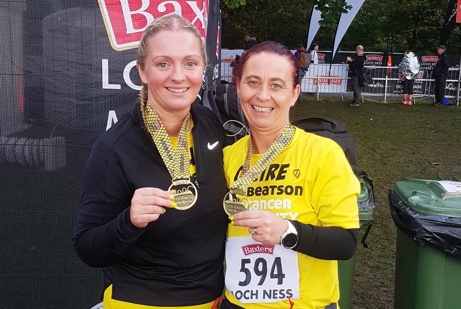 Taylor and Fraser duo take on 2019 Loch Ness Marathon
