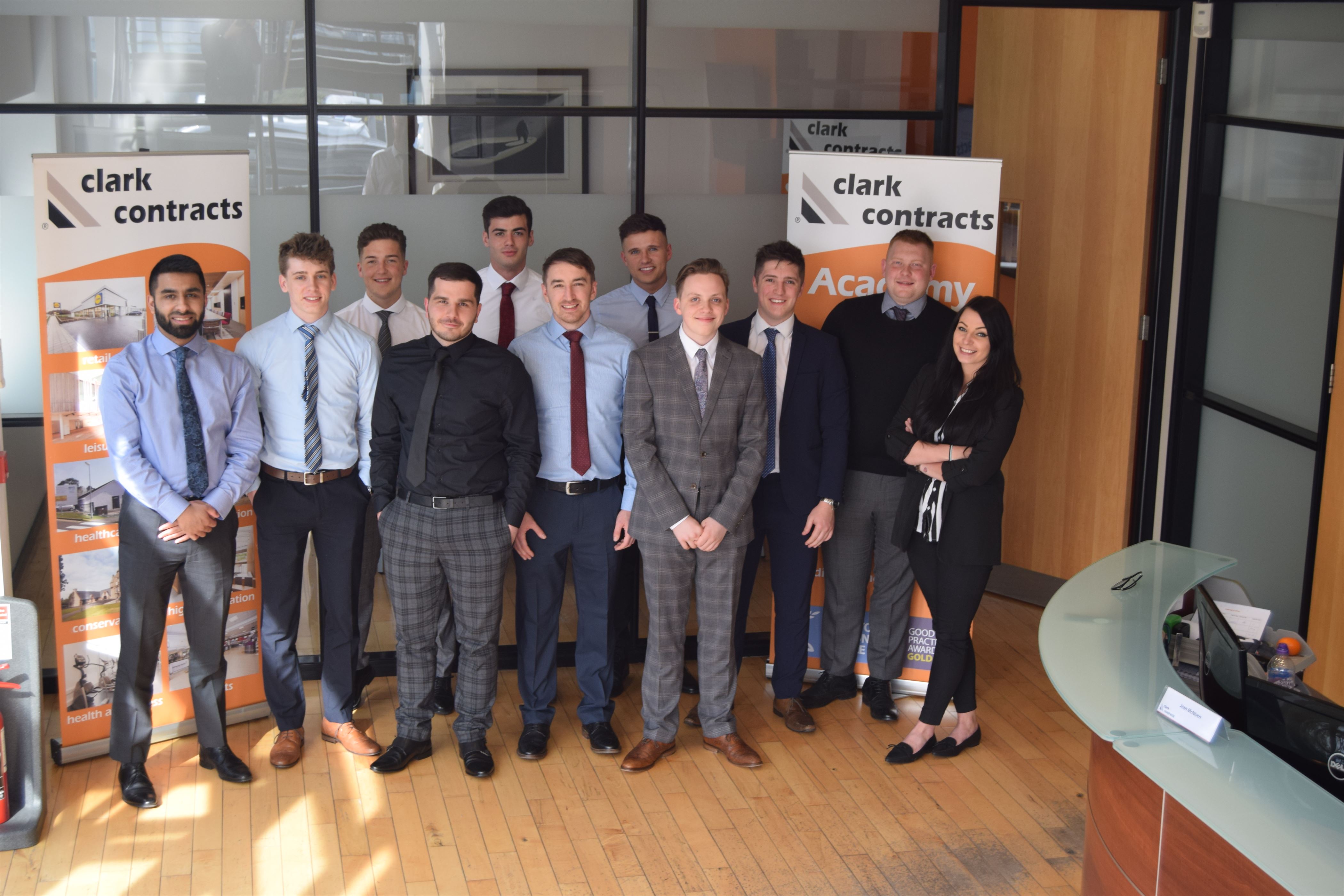Clark Contracts expands academy with 11 new recruits