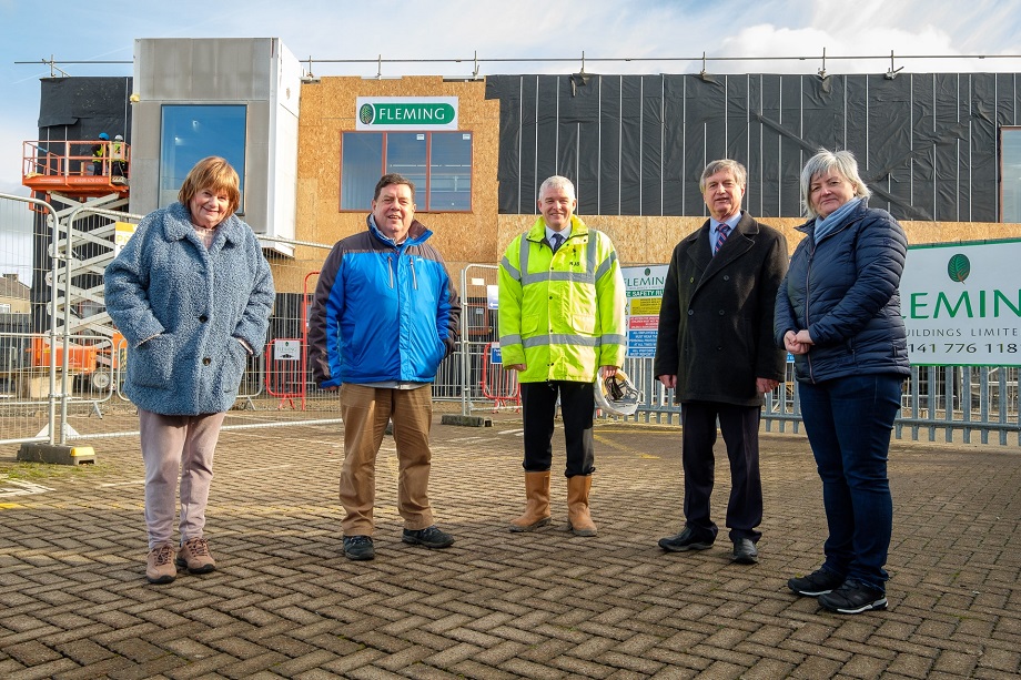 East Ayrshire primary school and communication centre taking shape