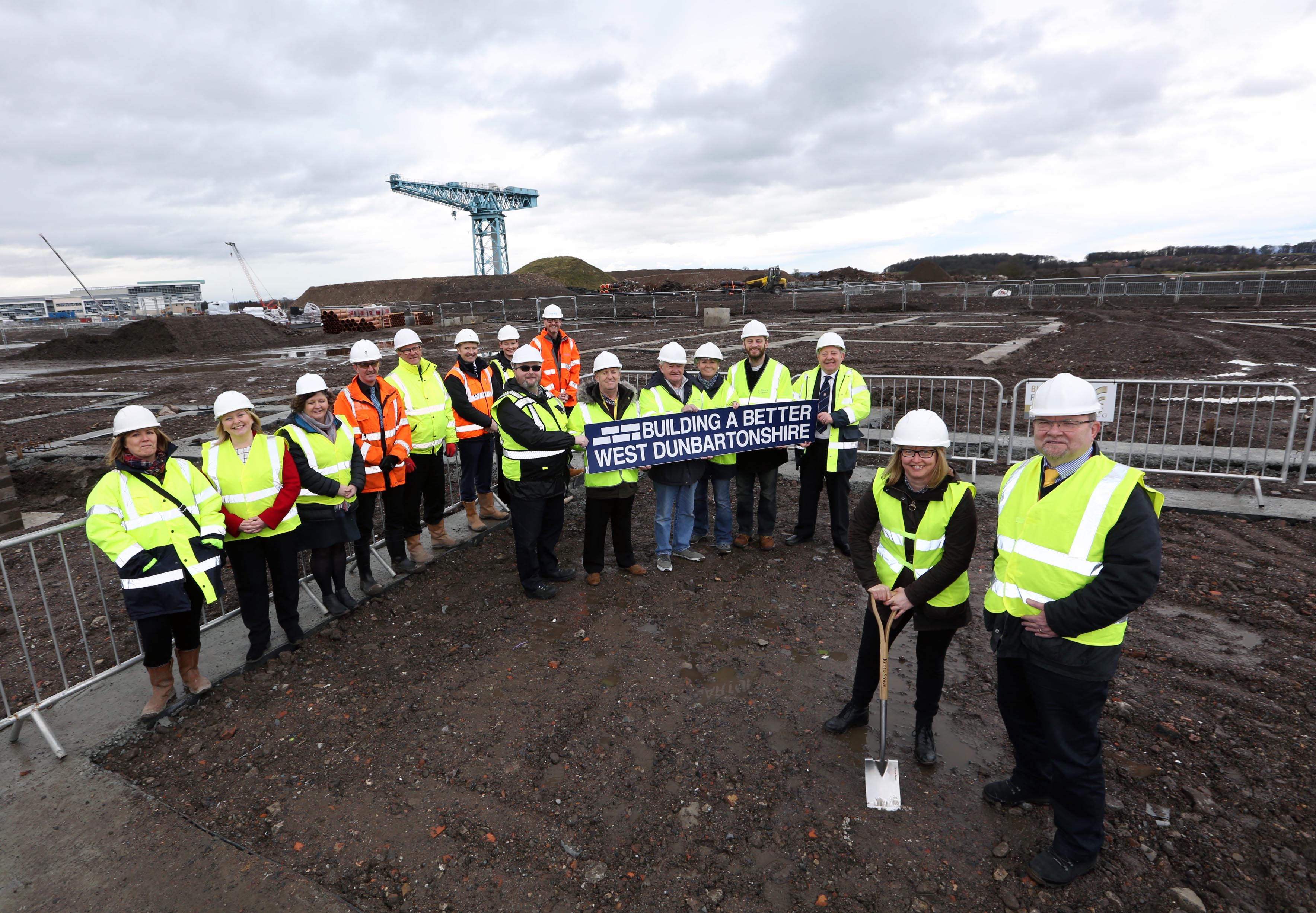 First sod cut at new Clydebank care home