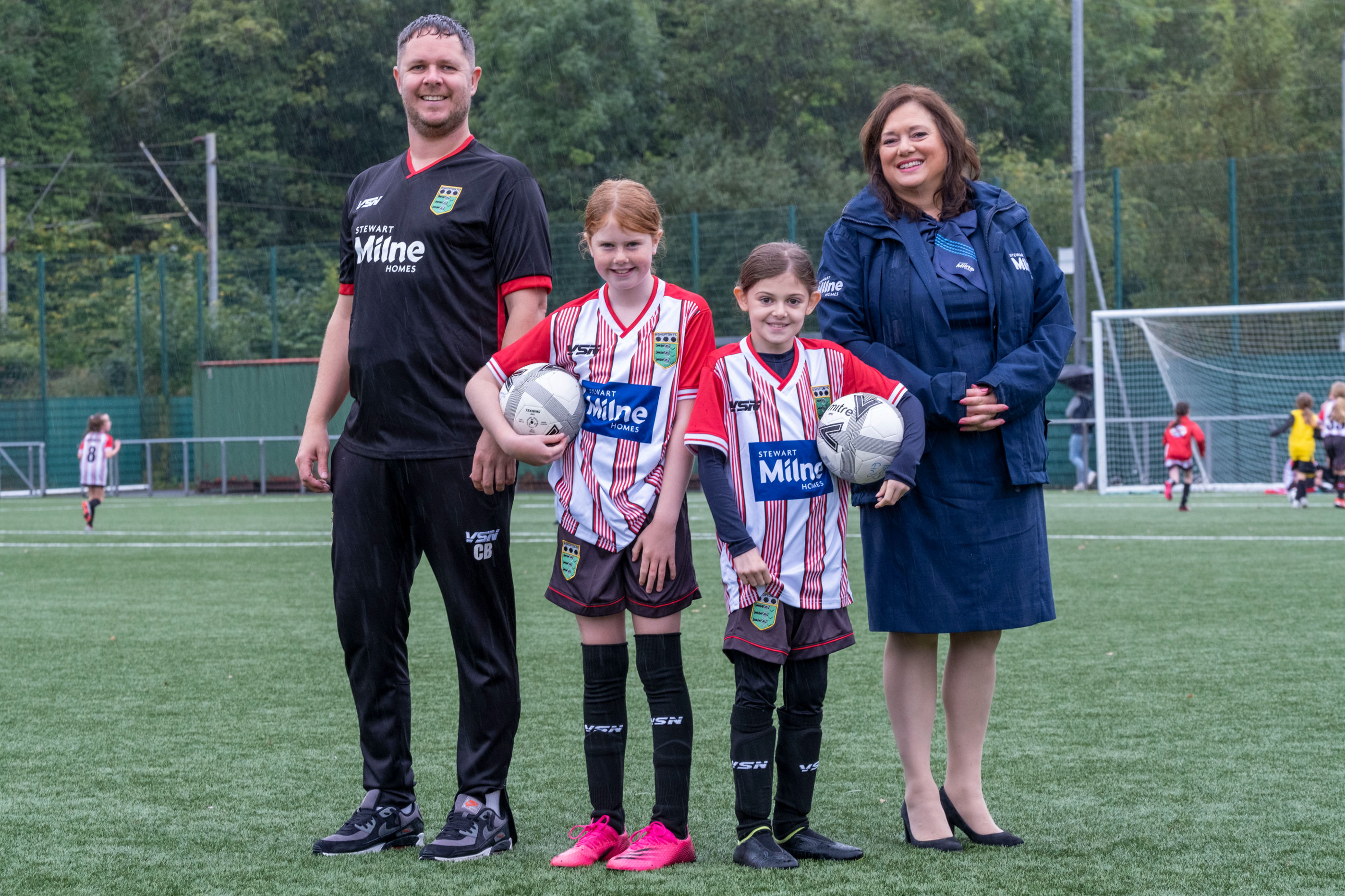 Stewart Milne Homes continues support of girls football