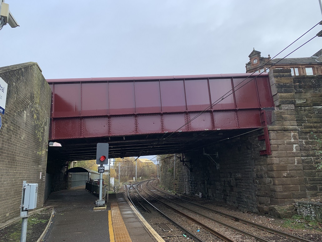 Video: Railway bridge works completed in Hamilton