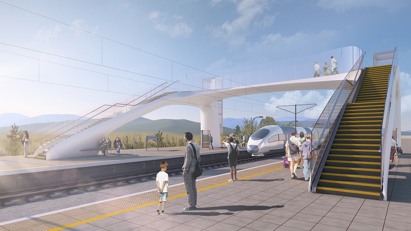 And finally... Network Rail to design concept composite footbridge