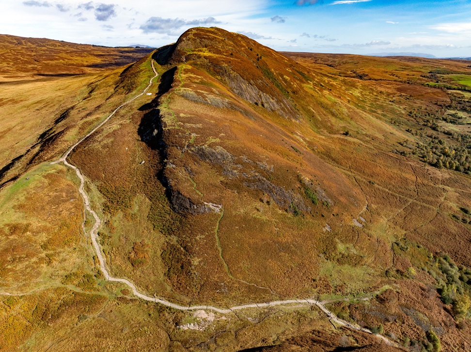 Video: Major path upgrade completed at Conic Hill