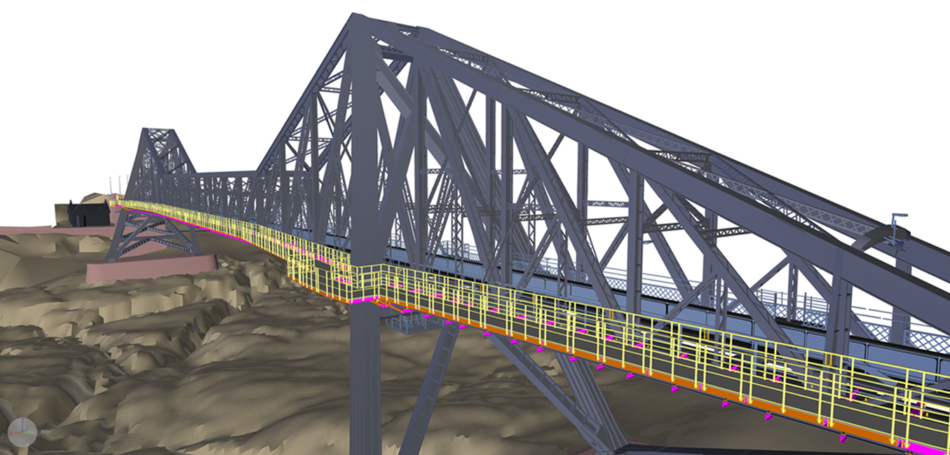 Spencer Group completes bespoke temporary walkway on Connel Bridge