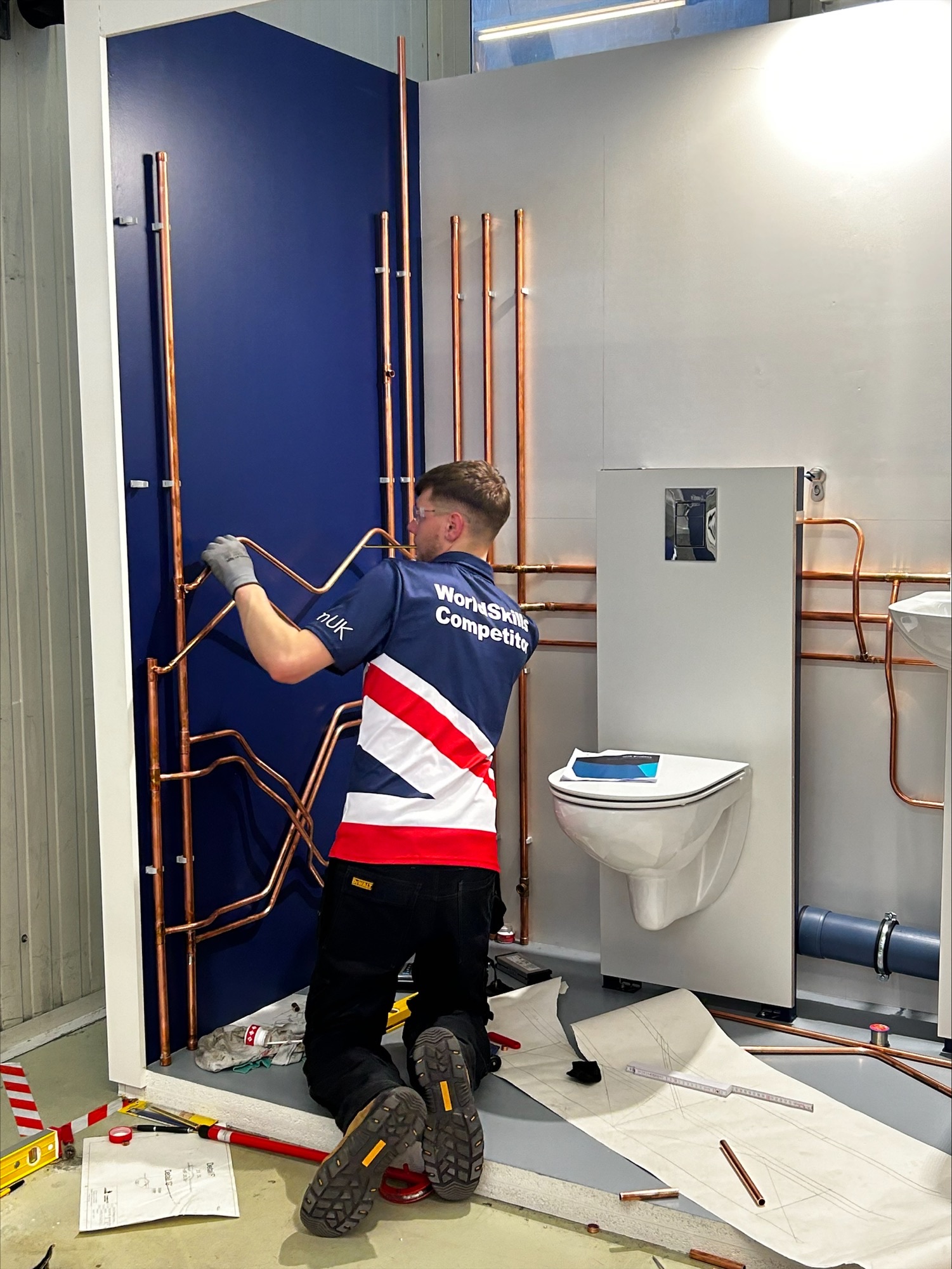 The Scottish plumber competes best in the WorldSkills Finals
