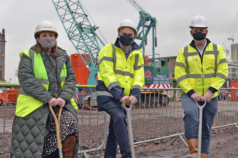 Work starts at new Student Loans Company HQ at Glasgow’s Buchanan Wharf