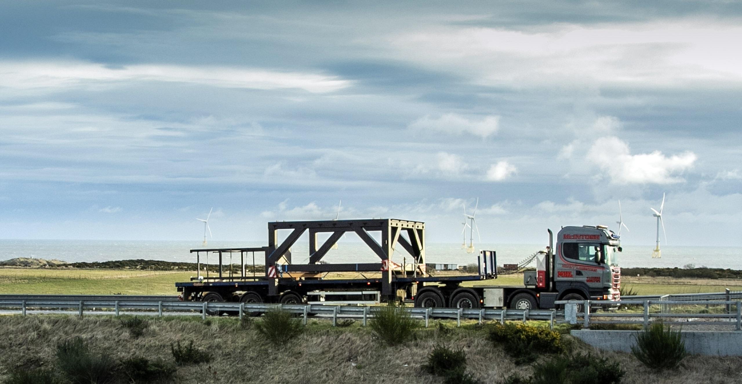 Video: Construction and 80-mile transport of rocket launch platform