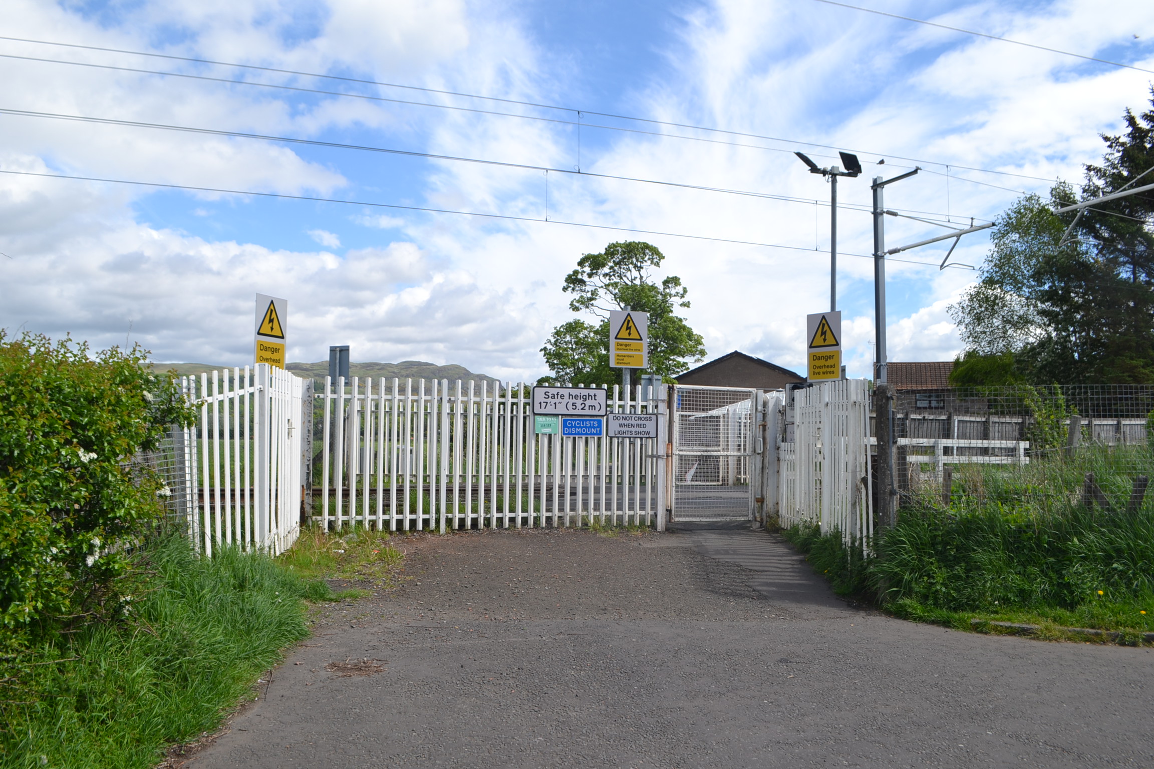 Cornton pedestrian level crossing to close for improvement works