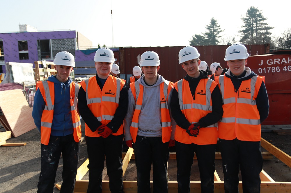Students play a part in transformative £15m Tullibody project