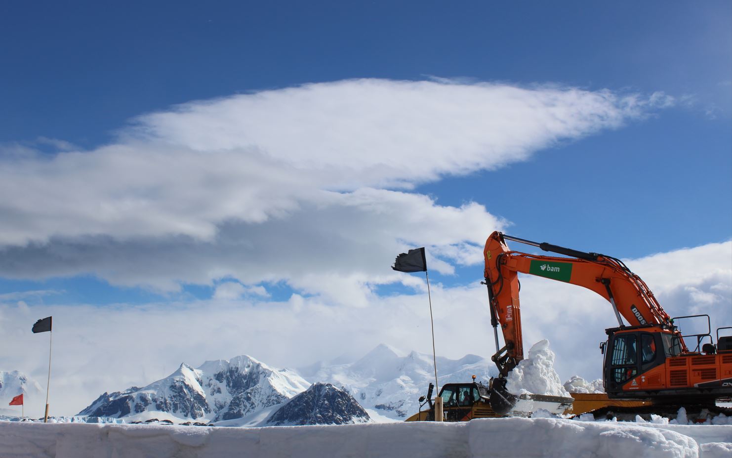 And finally... Construction season starts at UK’s largest Antarctic science research hub