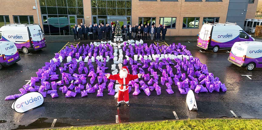 Cruden marks best year yet for festive food bank appeal