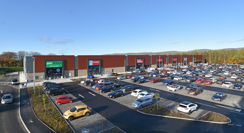 Cumbernauld’s new retail park helps boost local economy