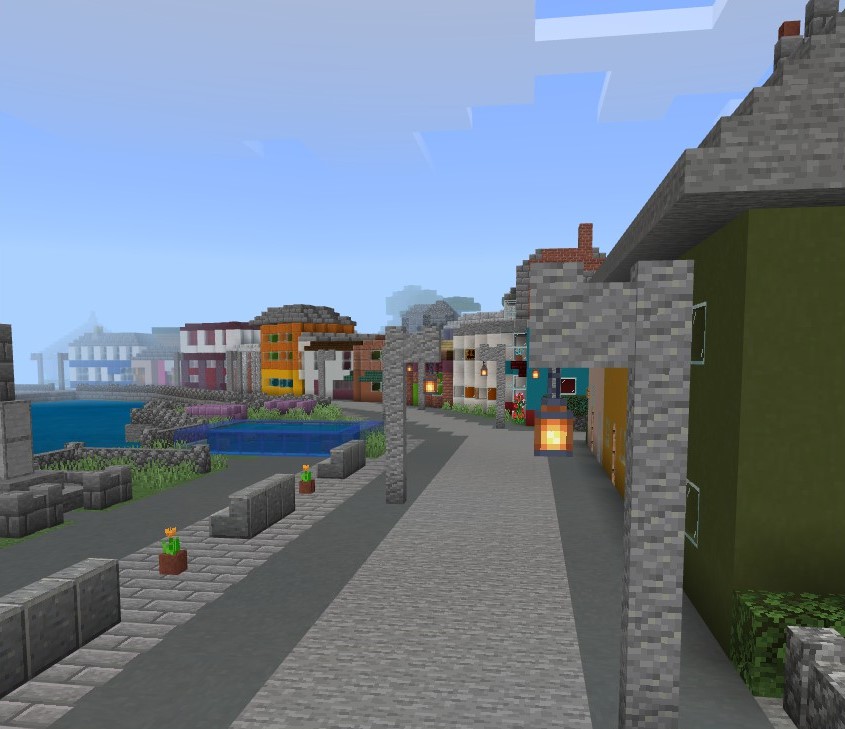 And finally... Isle of Cumbrae recreated in Minecraft