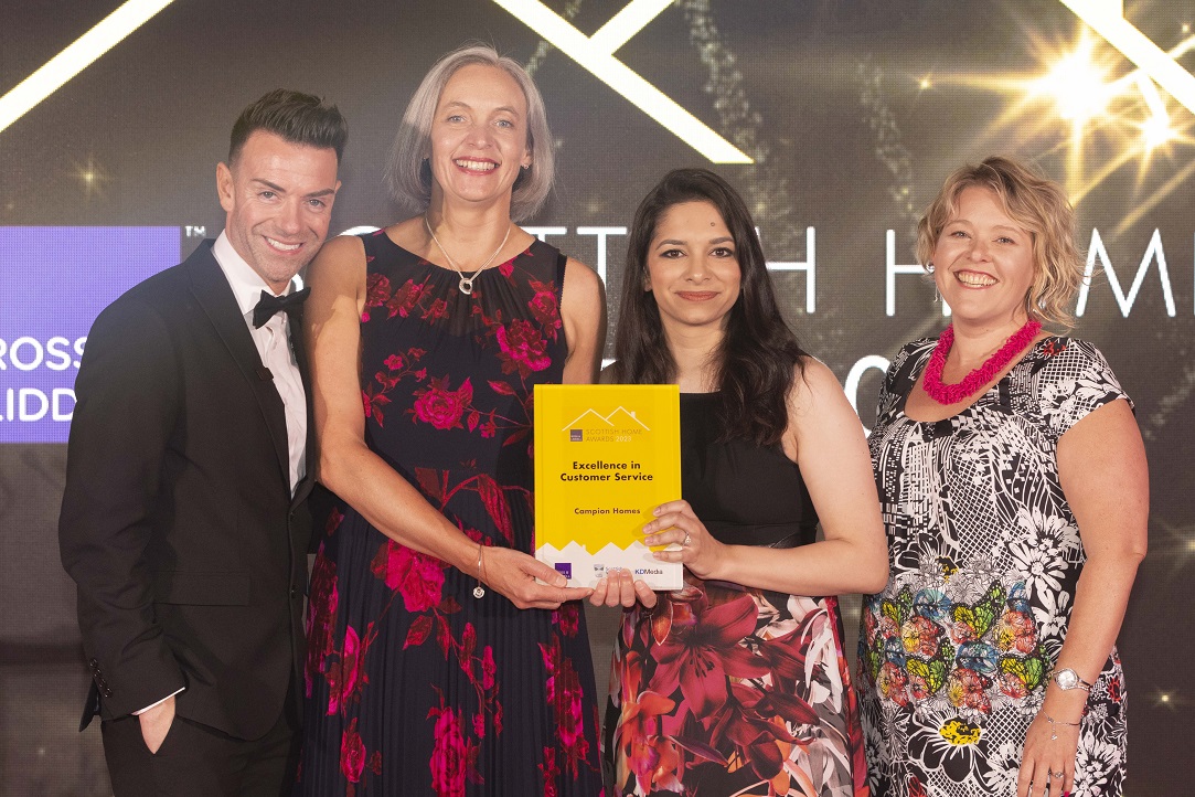 Link Group bags hat-trick at Scottish Home Awards