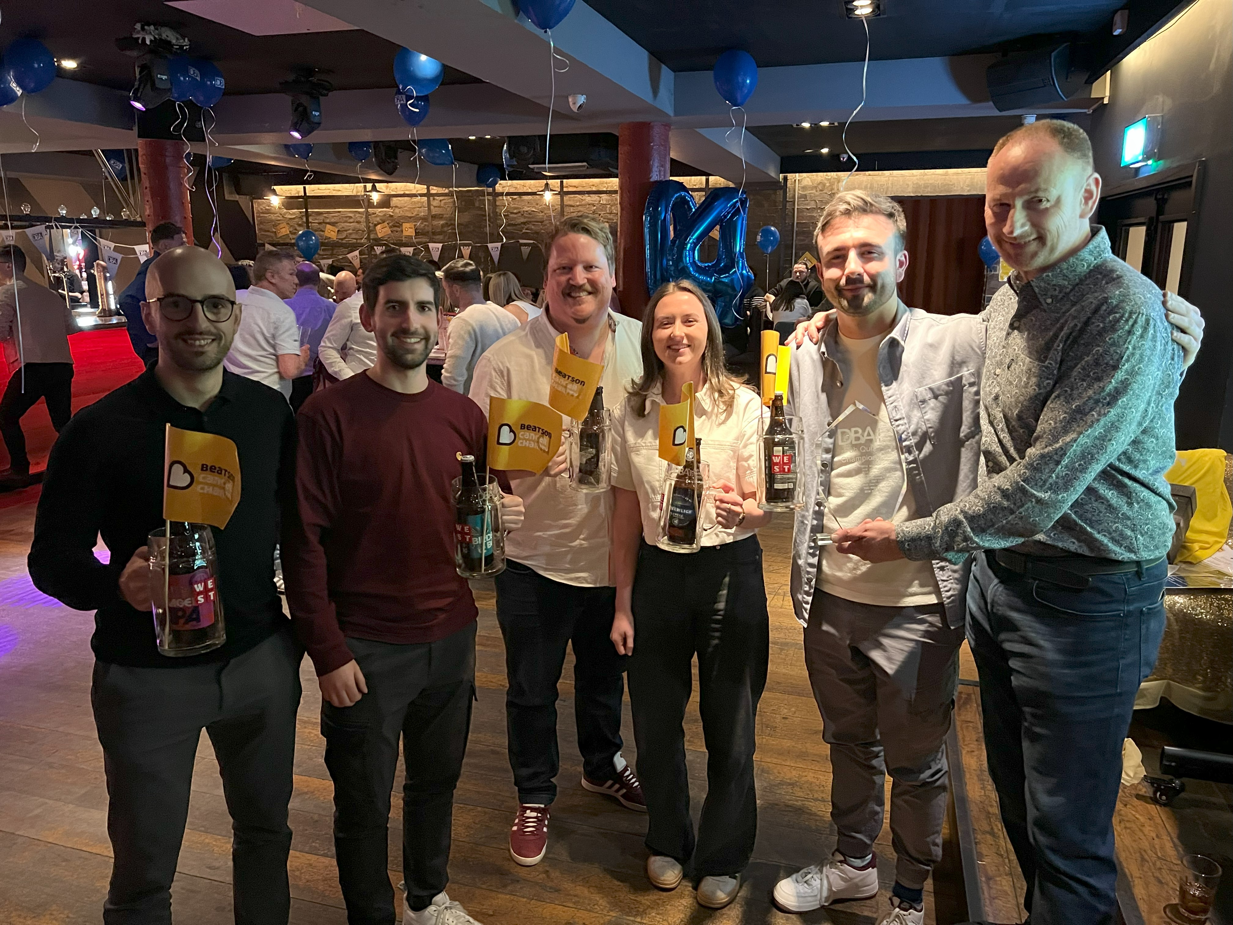 Dougall Baillie Associates raises £4300 for the Beatson Cancer Charity