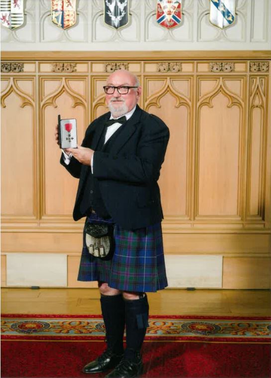 Sibbald Training founder David Sibbald receives MBE