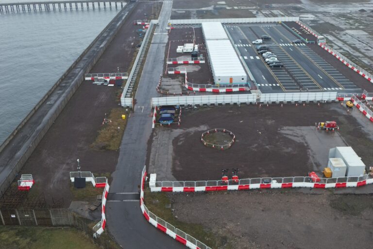 Civils work underway at offshore wind farm’s Cockenzie substation site