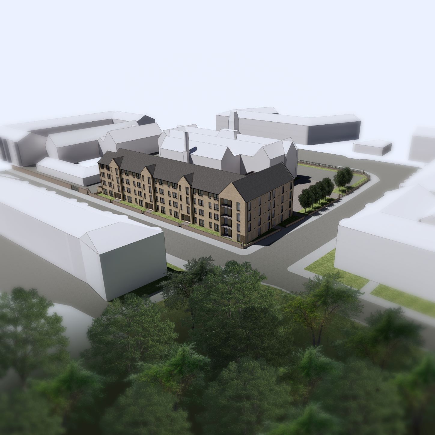 Sale of former Bellahouston Academy annexe paves way for new affordable flats