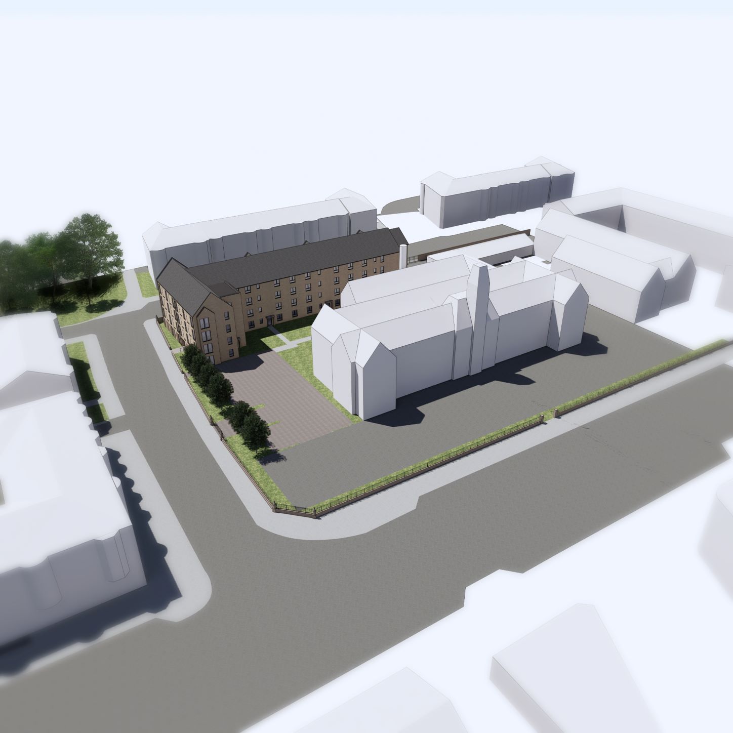 Sale of former Bellahouston Academy annexe paves way for new affordable flats