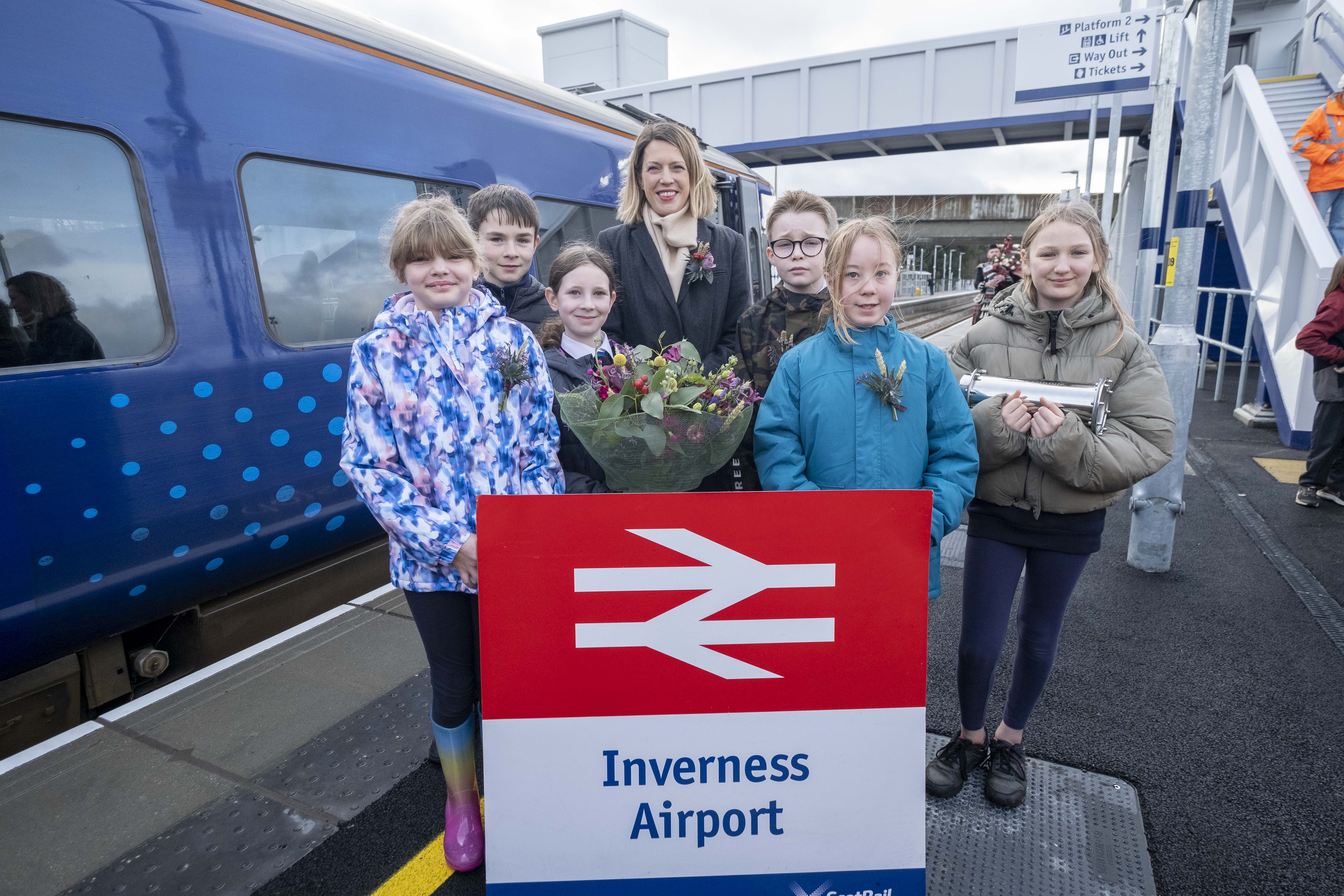 BAM marks opening of Inverness Airport Station