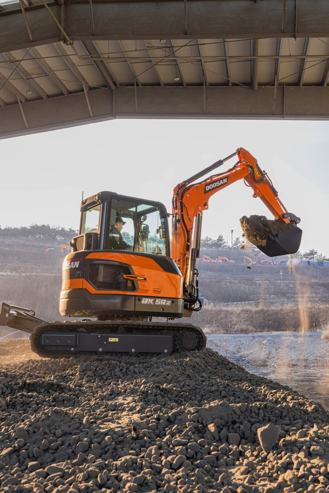 Doosan launches new DX50Z-7 and DX55R-7 mini-excavators