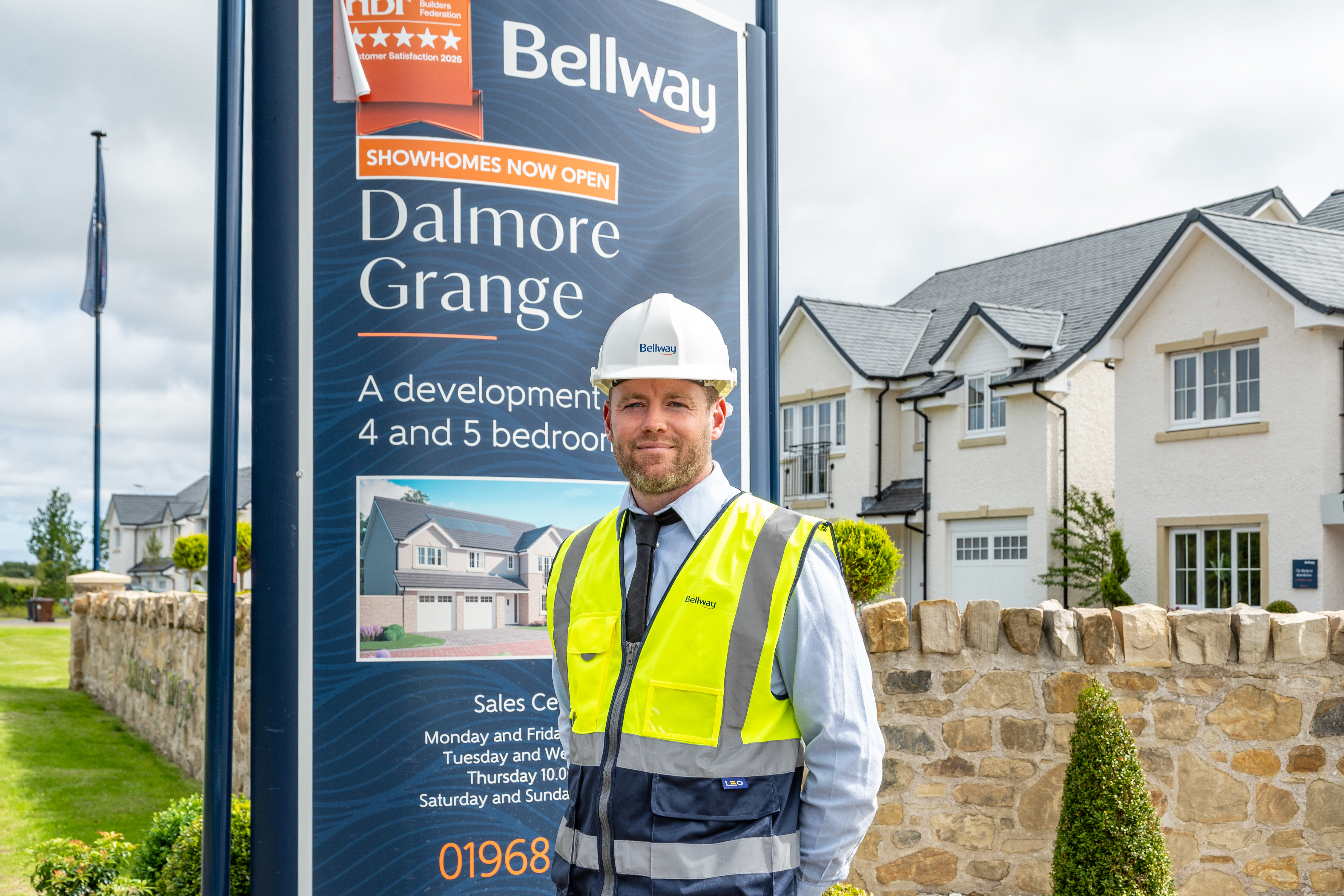 Bellway Scottish site managers win coveted industry award