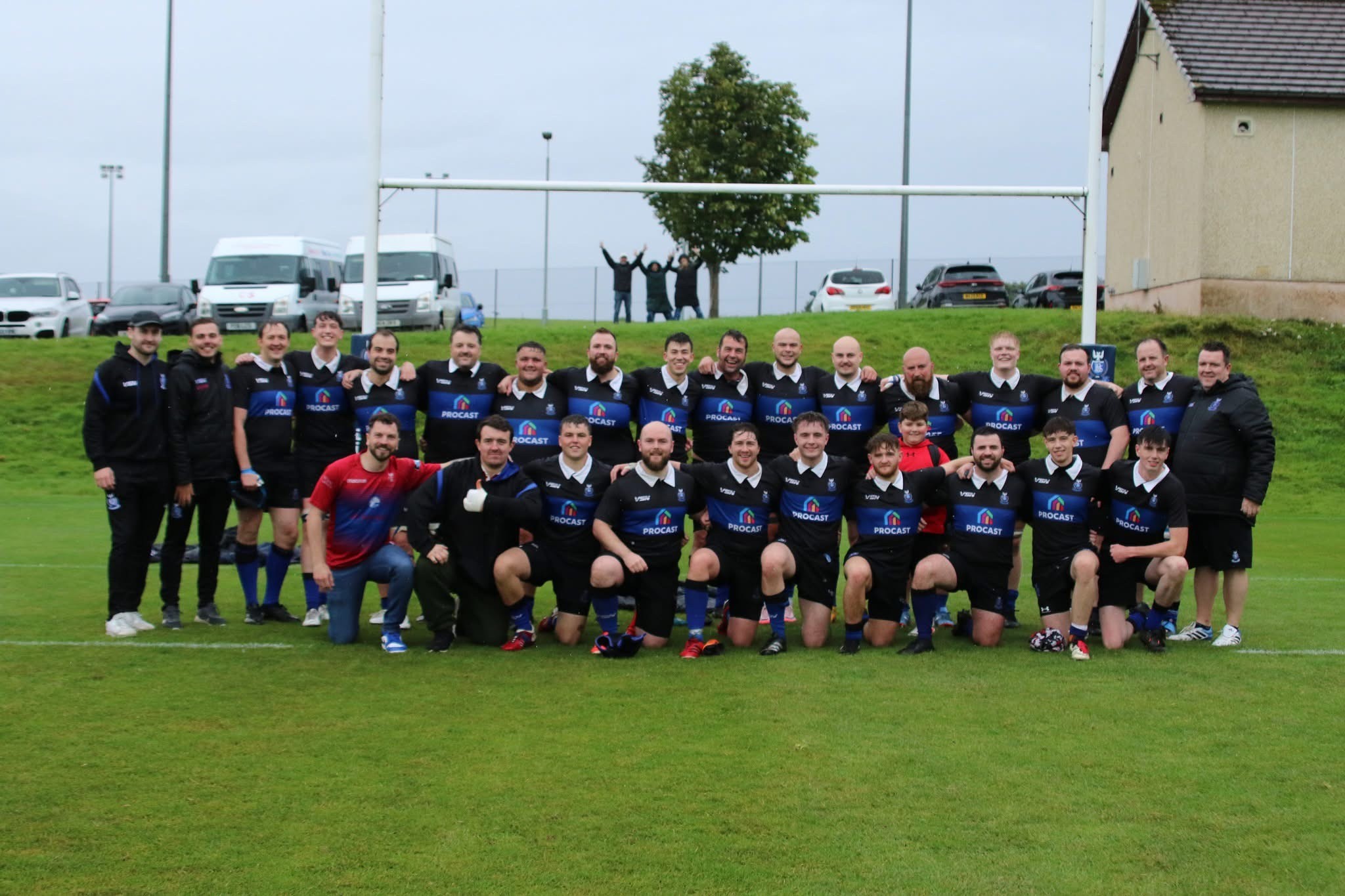Dalziel Rugby Club unveils new Procast sponsored kits and training academy
