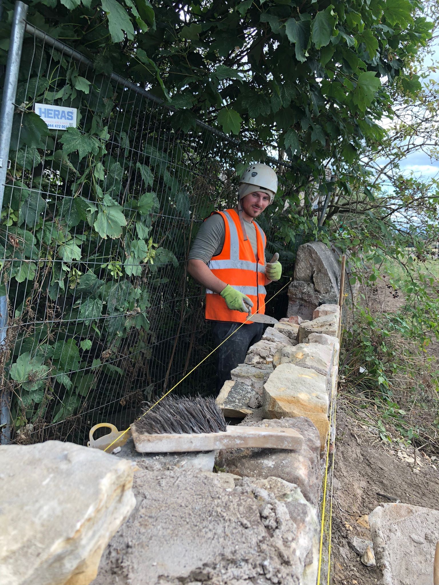 Apprentice stonemasons complete Wallyford commission