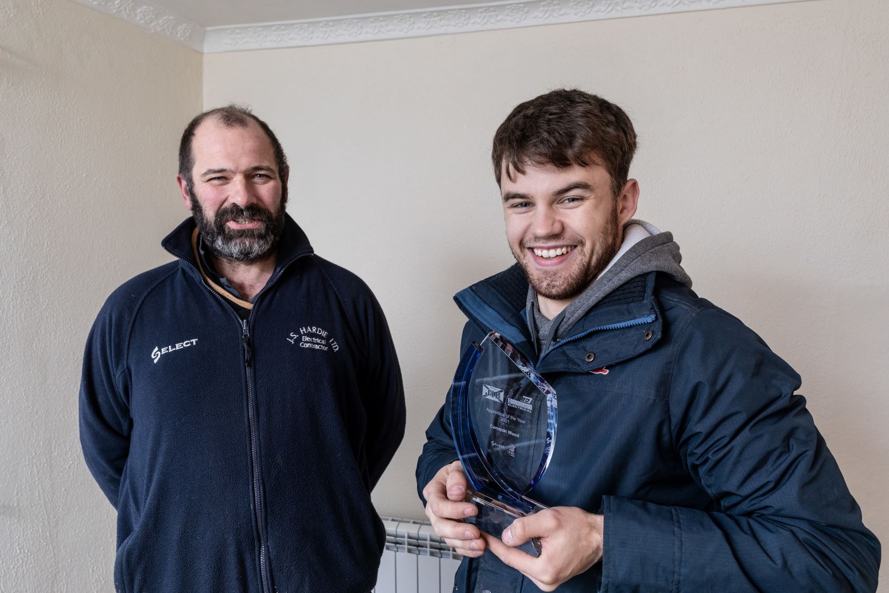 Bright sparks crowned apprentices of the year by SJIB and Edmundson Electrical