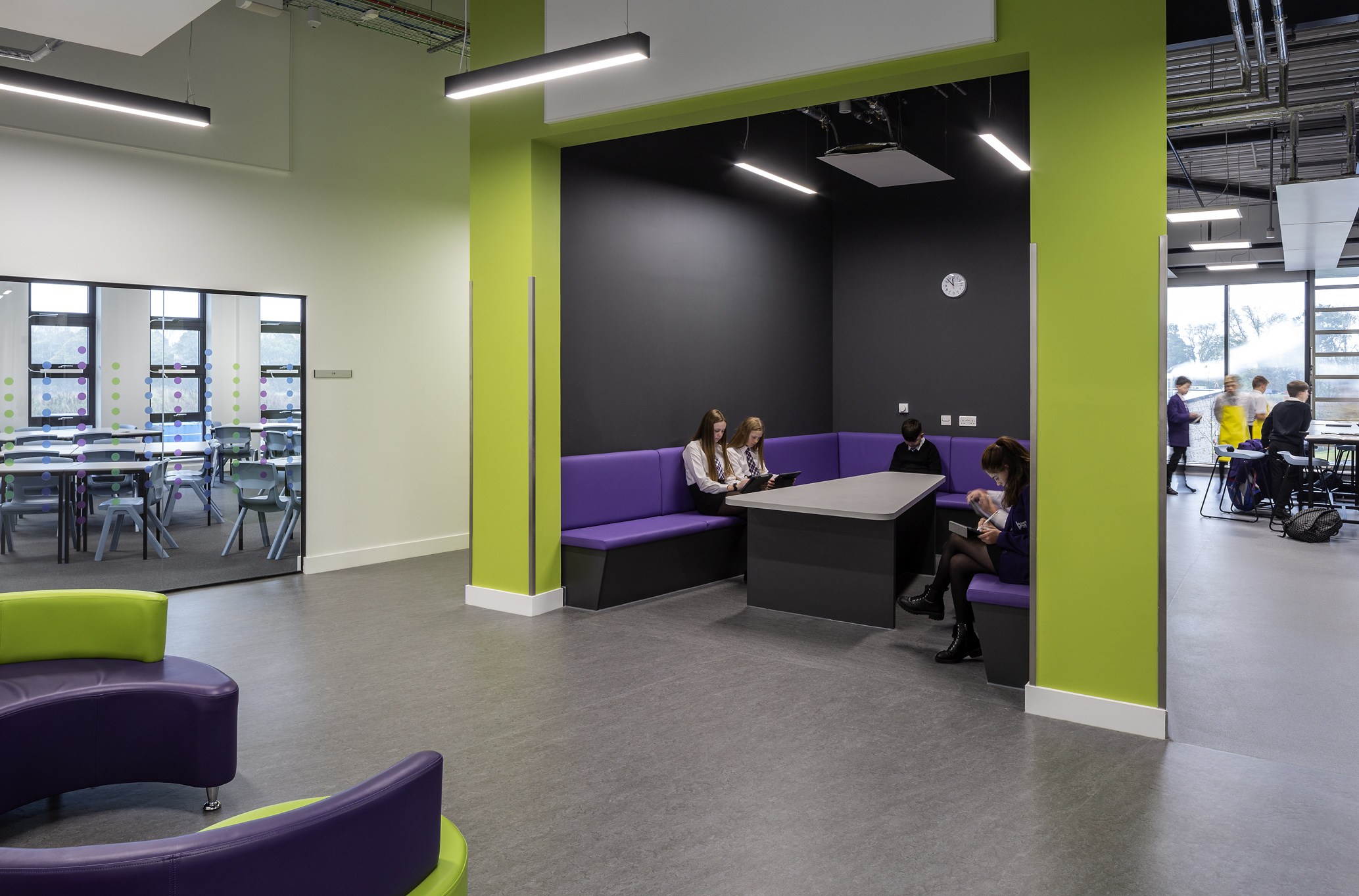 Deanestor completes £1.5m furniture and fit out at Bertha Park High School