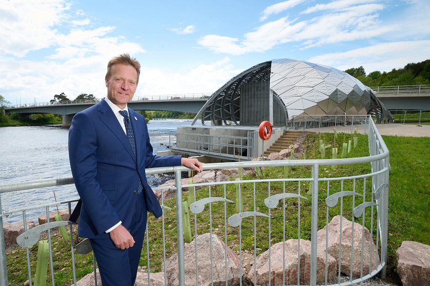 River Ness hydroelectric generator now fully operational