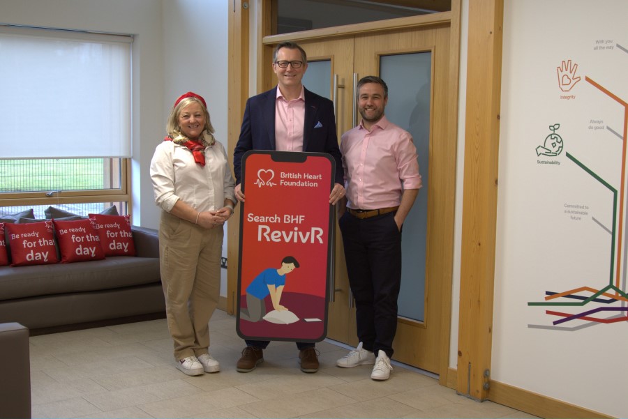 Donaldson Group announces charity partnership with British Heart Foundation