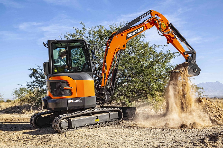 First look at new Doosan excavators ahead of ScotPlant 2022