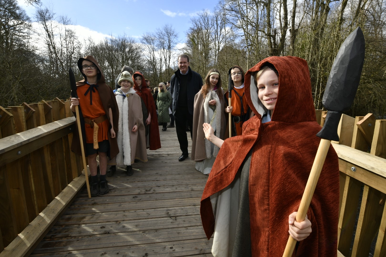 New bridge connects Doune’s heritage assets with natural environment