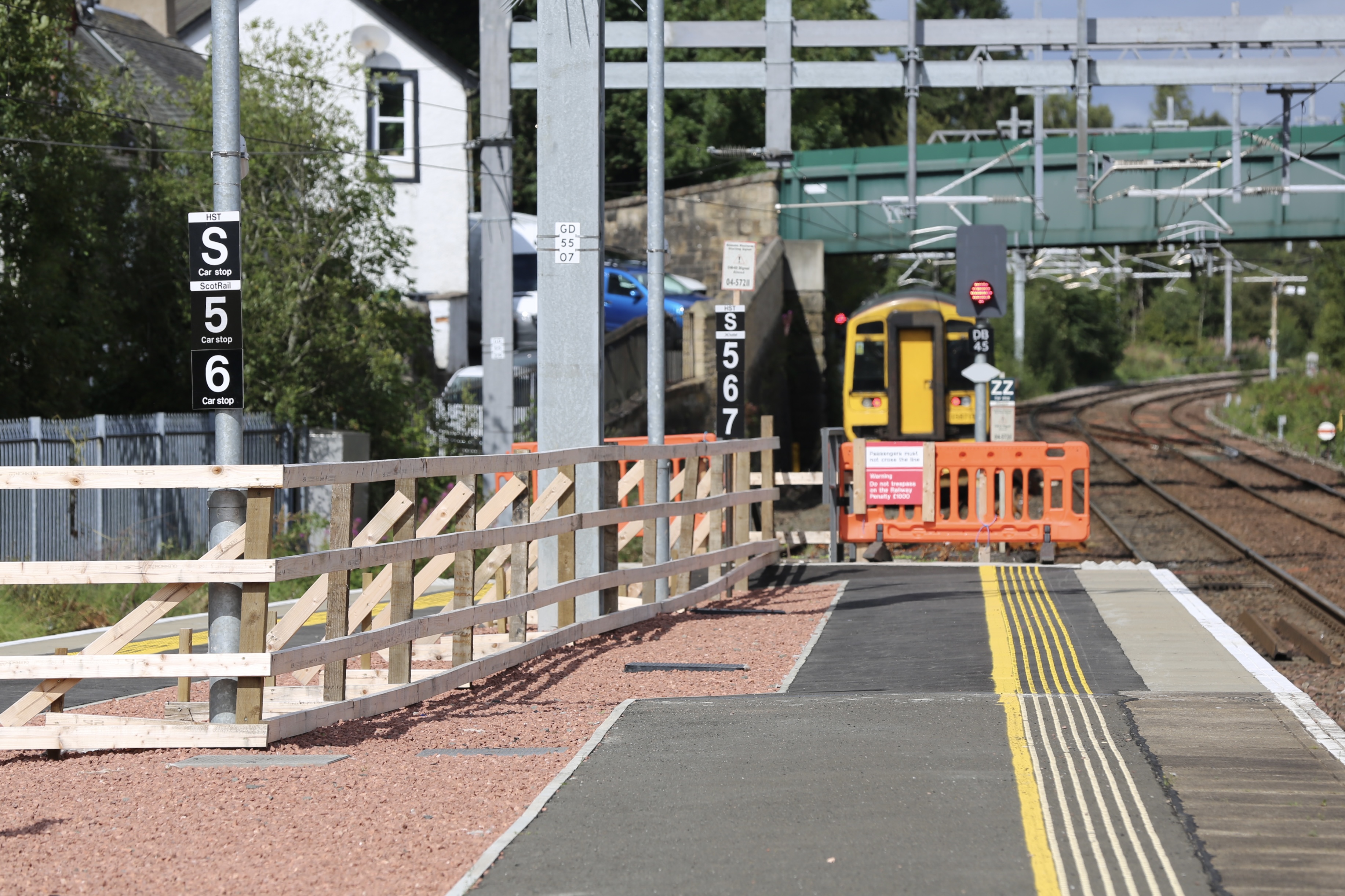 Final phase of railway enhancement work begins at Dunblane station