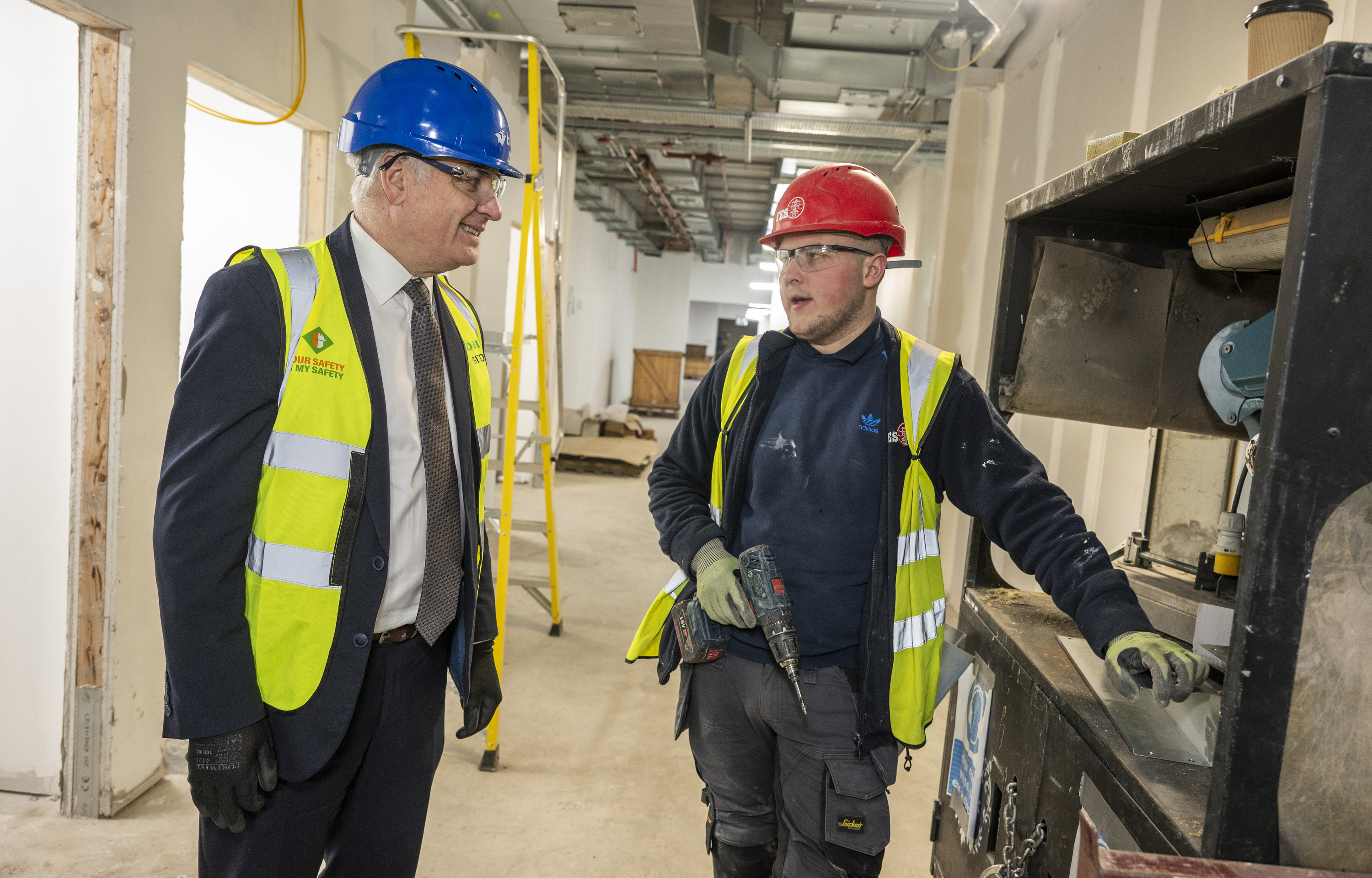 Minister sees quality approach at £250m Dunfermline Learning Campus