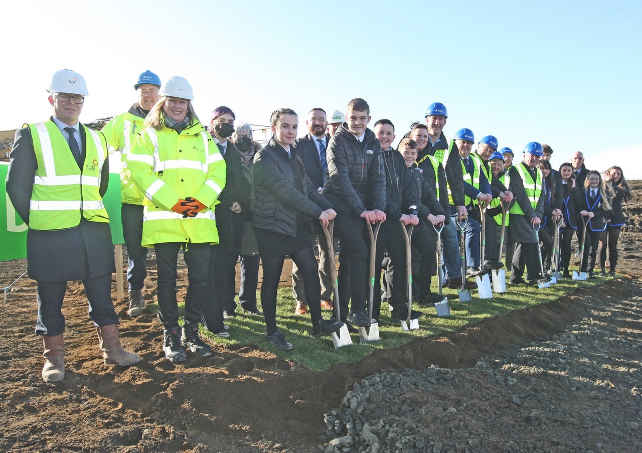 Ceremony marks start of work at Dunfermline Learning Campus