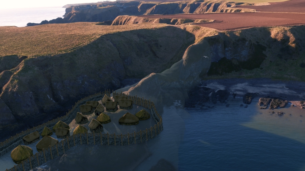 And finally... Video depicts how 'earliest Pictish fort' could have looked