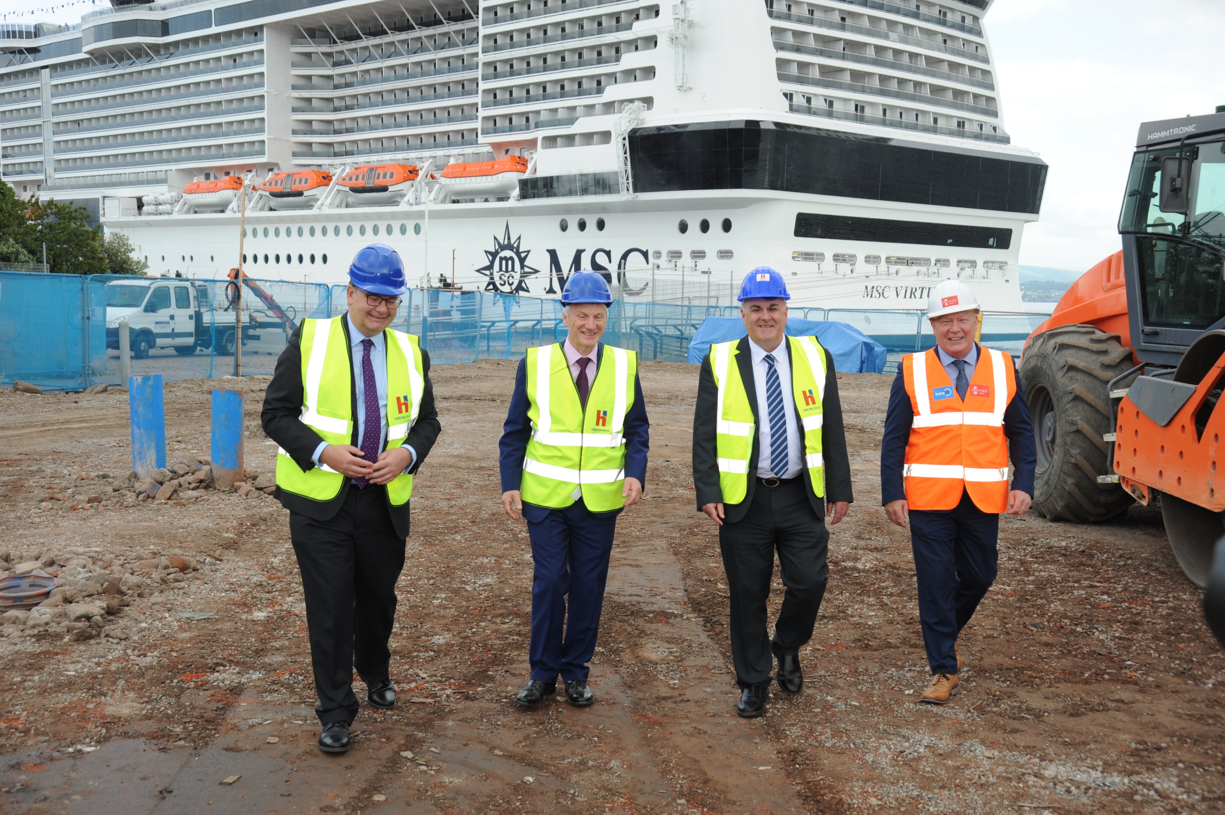 Work starts on Greenock cruise ship visitor centre