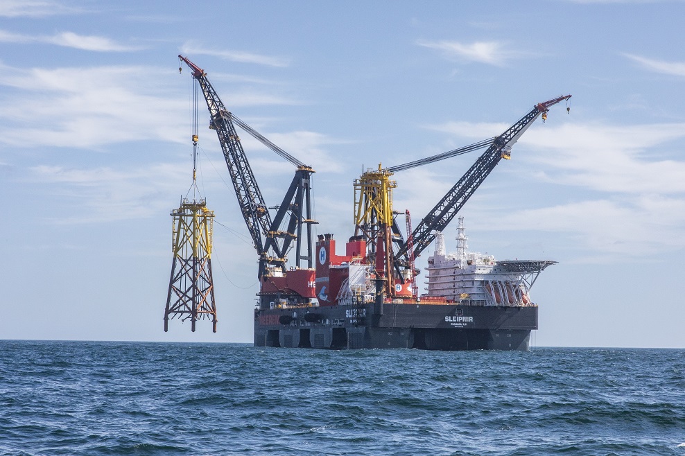 First substation in place at Neart na Gaoithe offshore wind farm