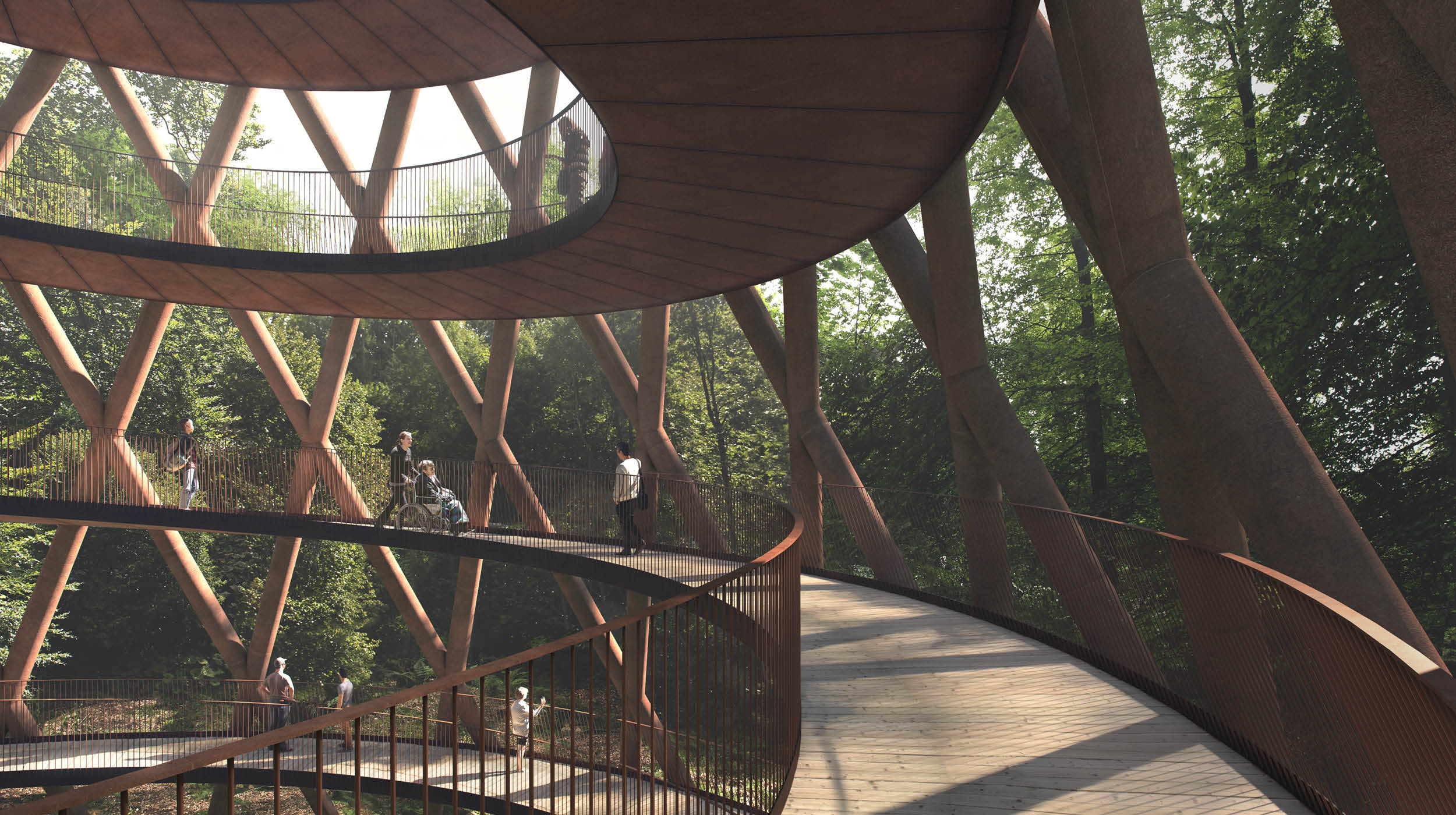 And finally... Danish firm opens 600-metre Treetop Experience