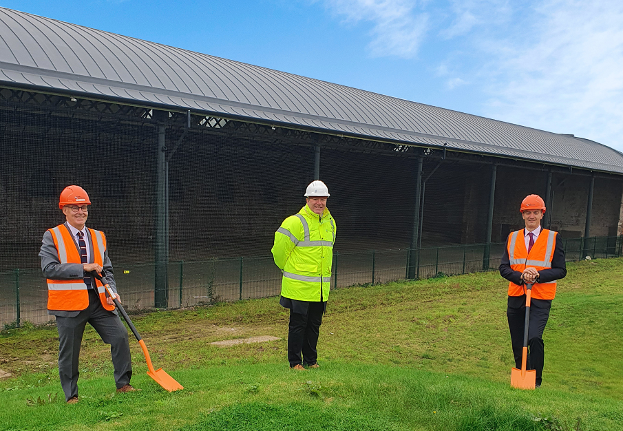 Work underway to breathe new life into historic Dalmarnock building